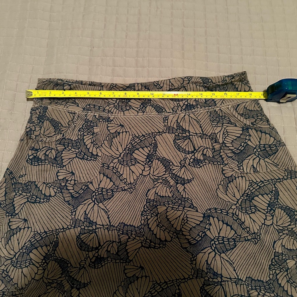 Fresh Produce Blue and Gray Mini Skort - Picture 9 of 11